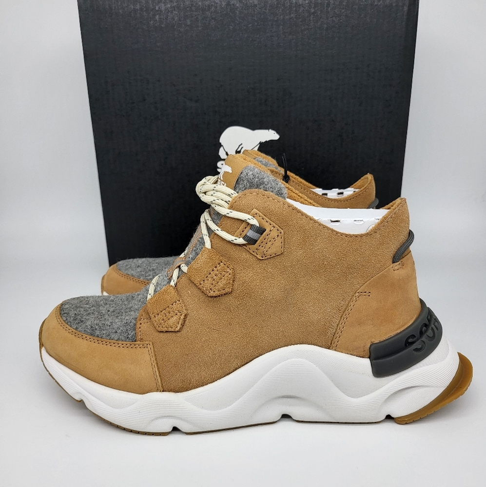 New Sorel Kinetic Caribou WP Women's Shoes - Picture 2 of 9